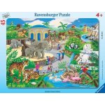 Ravensburger rámové Návštěva v ZOO 45 dílků – Hledejceny.cz