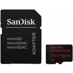 SanDisk microSDXC Extreme Plus 128 GB SDSQXWG-128G-GN6MA – Hledejceny.cz