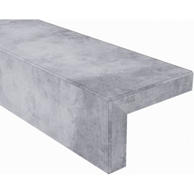 Bukoma Schodový nášlap Přední a pravý Šedý – Sleviste.cz