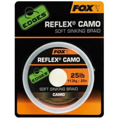 Fox Edges Šňůra Reflex Soft Sinking Braid Camo 20m 20lb – Zboží Mobilmania