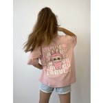 Detské tričko s Labubu vsb ružové oversize – Zboží Dáma