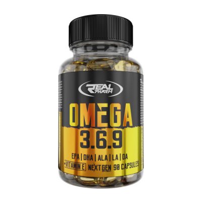 Real Pharm Omega 3-6-9 90 kapslí