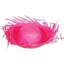 Plážový slaměný klobouk růžový slamák