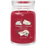 YANKEE CANDLE Signature Letters to Santa 368 g – Hledejceny.cz