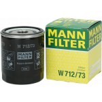 Olejový filtr MANN-FILTER W 712/73 – Hledejceny.cz