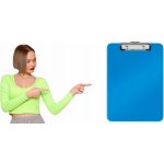 Leitz Wow A4 deska s klipem modrá – Hledejceny.cz