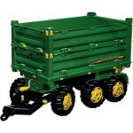 Rolly Toys Přívěs Multi Trailer 3 osý John Deere – Zboží Dáma