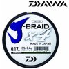 Rybářské lanko Daiwa šňůra J-Braid 4 Tmavě Zelená 270m 0,25mm 14,4kg