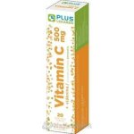 Plus Lékárna Vitamin C 500 mg + vláknina tablet eff s příchutí pomeranče 20 ks – Hledejceny.cz