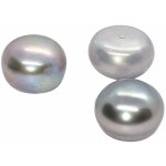 Perla sladkovodní šedá 10 - 10,5mm polovrtaná - Obsah balení 2 ks PP 030 – Hledejceny.cz