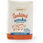 NOMINAL Špaldová mouka hladká polosvětlá 1 kg – Zboží Dáma