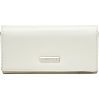 MISS LULU LONG peněženka bílá – Zboží Mobilmania