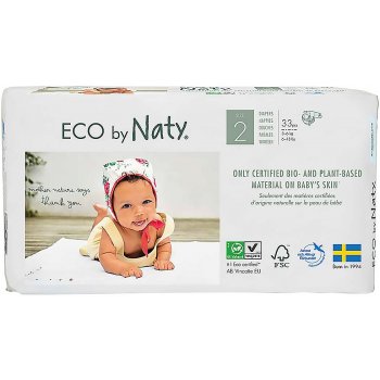 Naty Ekoplenky Mini 2 3-6 kg 33 ks