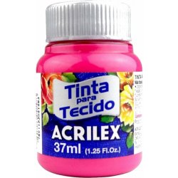 Acrilex Barva na textil 37 ml růžová 537