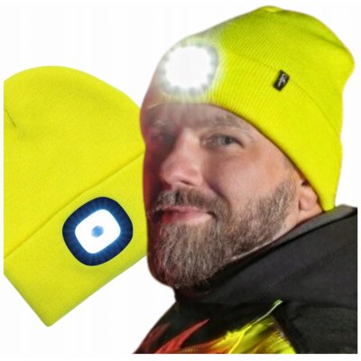 Zimni čepice CXS TYNAN s LED světlem fl. žlutá 1115 049 166 – Hledejceny.cz