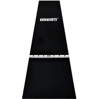 ONE80 Pryžový koberec před terč s dřevěnou hranicí hodu 62 cm, černo-bílý – Zboží Dáma ONE80 Pryžový koberec před terč s dřevěnou hranicí hodu 62 cm, černo-bílý – Zboží Dáma