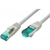 síťový kabel EFB 21.42.1690 S/FTP patch, kat. 6a, LSOH, 25m, šedý