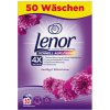 Prášek na praní Lenor Color Amethyst Blütentraum prací prášek 3,25 kg 50 PD