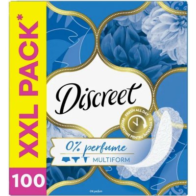 Discreet Multiform 0 % Perfume slipové vložky 100 ks – Zbozi.Blesk.cz
