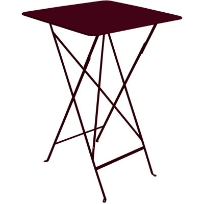 Fermob Skládací vysoký stolek BISTRO 71x71 cm Black Cherry – Hledejceny.cz