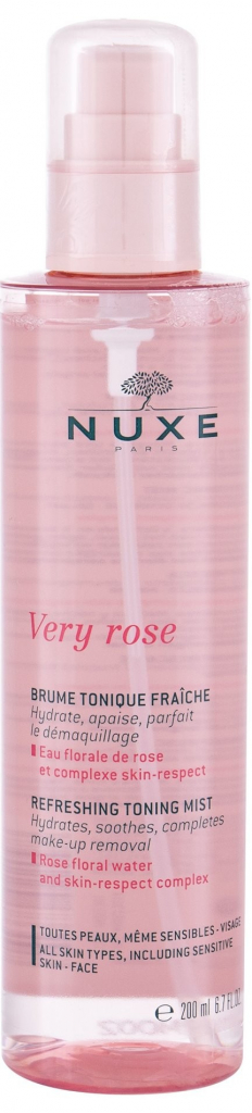 Nuxe Very Rose jemné odličovací mléko 200 ml