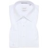 Pánská Košile Eterna Comfort Fit společenská košile "Twill" dlouhý rukáv 8817_00E49E neprůhledná bílá
