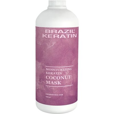 Brazil Keratin Moisturizing Coconut Mask 550 ml – Zboží Mobilmania