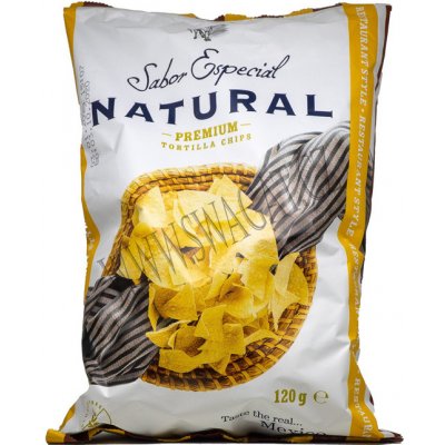 Sabor Especial Tortilla Chips Natural 120g – Zboží Mobilmania