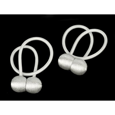 Prima-obchod Dekorační úvaz / šňůra na závěsy s magnetem, barva 1 bílá off white – Hledejceny.cz