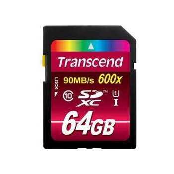 Transcend SDXC 64 GB UHS-I U1 TS64GSDXC10