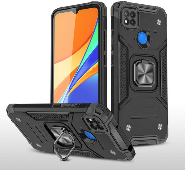 Pouzdro Lenuo Union Armor Xiaomi Redmi 9C, černé