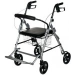 Oslo Premium Čtyřkolové chodítko RF-616 šedé – Sleviste.cz