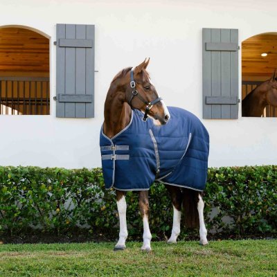 Horseware Deka stájová termo RAMBO Stable modrá šedá – Zbozi.Blesk.cz