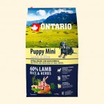 Ontario Puppy Mini Lamb & Rice 6,5 kg – Zboží Mobilmania