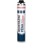 PRO-DOMA Pěna montážní pistolová celoroční 750 ml – Sleviste.cz
