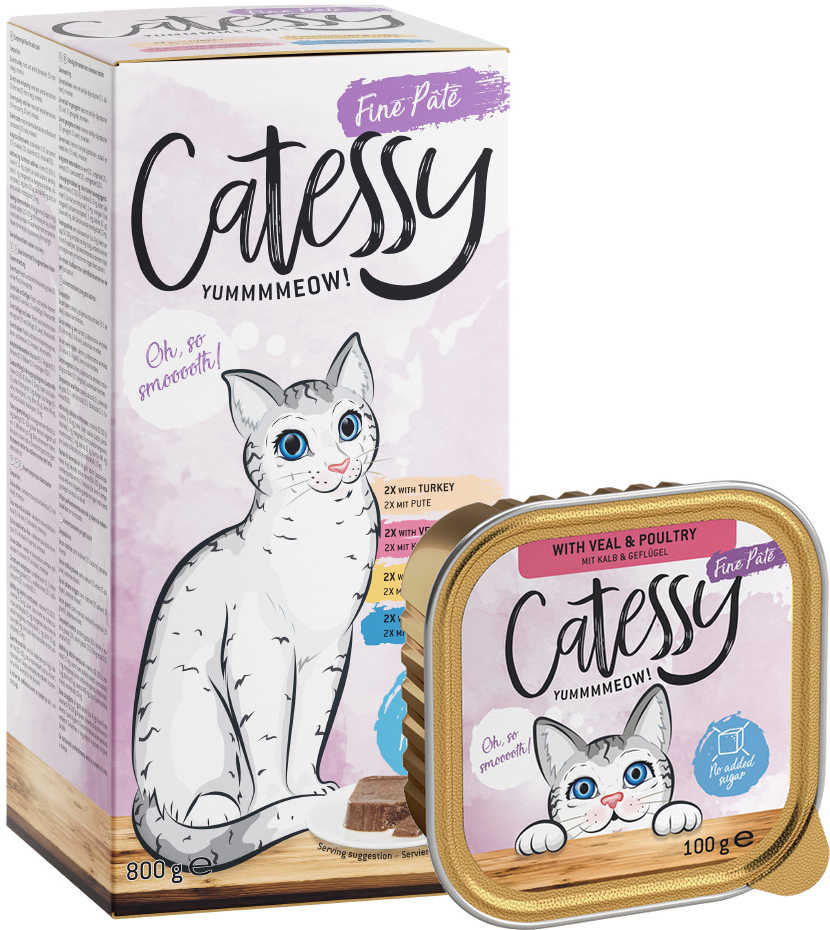 Catessy jemná mix I 64 x 100 g