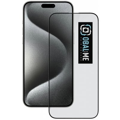 OBAL:ME tvrzené sklo 5D pro iPhone 16 Pro Max černé 128335 – Zboží Živě