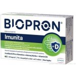 Biopron Imunita probiotika, prebiotika + vitamin D pro každodenní podporu imunity 30 tobolek – Hledejceny.cz