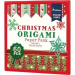 Origami dětská skládačka Vánoce - 60ks – Hledejceny.cz