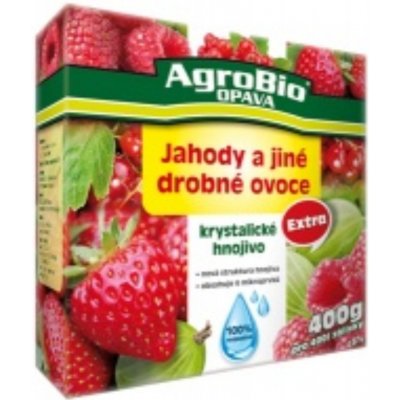AgroBio Krystalické hnojivo Extra Jahody 0,4 kg – Zboží Mobilmania