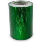 Univerzální hologramová samolepící fólie na metry MOTIV 1 čtverečky - šíře 20cm - zelená