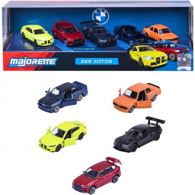 Majorette BMW edition dárková sada 5 kovových autíček – Hledejceny.cz