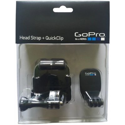 GoPro Head Strap + QuickClip ACHOM-001 – Zboží Živě