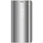 Pouzdro Cu-Be Clear View Samsung Galaxy A52 / A52 5G / A52s stříbrné – Zboží Živě