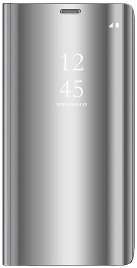 Pouzdro Cu-Be Clear View Samsung Galaxy A52 / A52 5G / A52s stříbrné