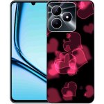 mmCase Realme Note 50 Gelový kryt červená srdíčka – Zboží Živě