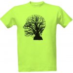 Tričko s potiskem Strom života obličej pánské Green apple – Zboží Mobilmania
