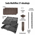 Garden King Modulární vyvýšený záhon MULTIFLEX 37 240 x 40 x 37 VZM96 cm – Zboží Dáma