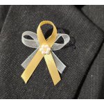 Vývazek zlatý se šifonem – Hledejceny.cz