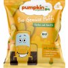 Dětský snack Pumpkin Organics BIO Foukané zeleninové křupky Dýně a mrkev 20 g